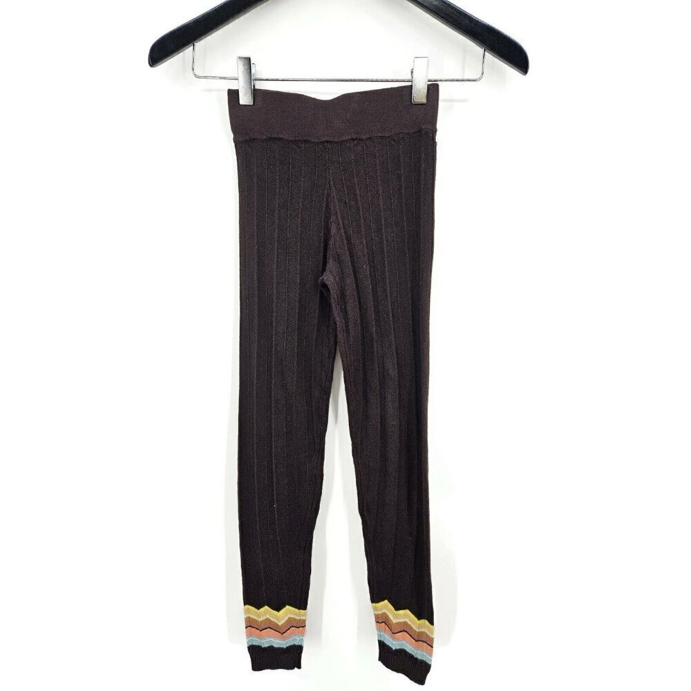 NWOT Missoni for Target Brown Knit Leggings Girls M Brown Sweater